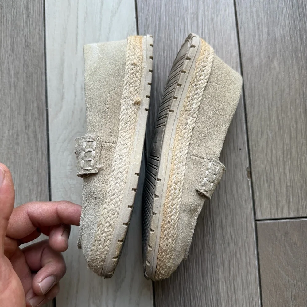 Zara Kids Beige Moccasins